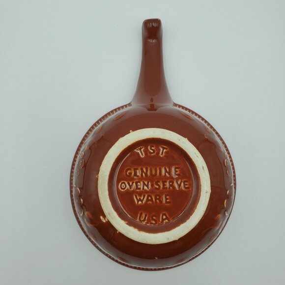 Taylor Smith & Taylor Oven Serve Brown Individual French Casserole Dishes TS&T - Picture 5 of 8